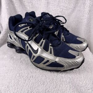 Nike Mens Shox Turbo 3.2 SL (Obsidian/ Silver) Size 8.5 Read!